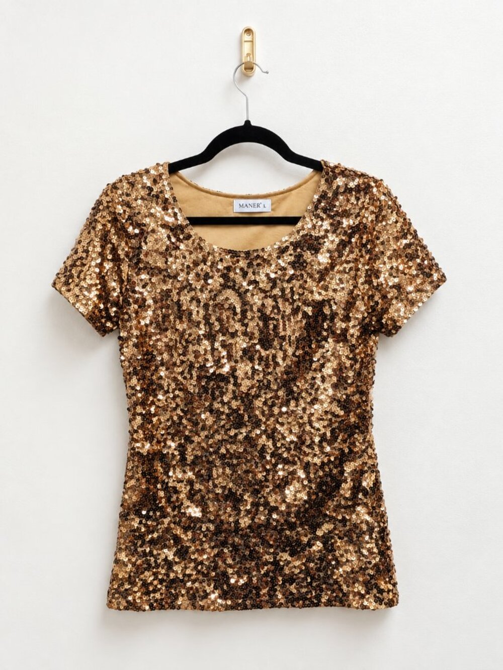 Maner Sequin Top